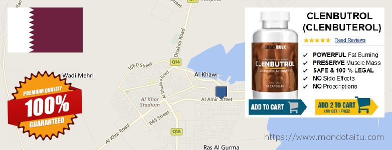 حيث لشراء Clenbuterol Steroids على الانترنت Al Khawr, Qatar